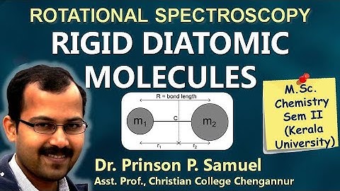 Rotational spectroscopy of rigid diatomic molecules | MSc Chemistry Sem 2 | University of Kerala