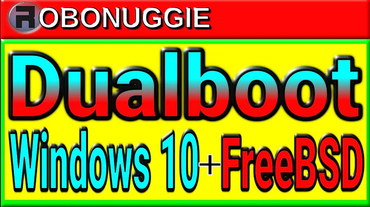 Dualboot Windows 10 & FreeBSD - Non-UEFI