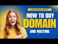 How To Buy Domain And Hosting