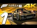 Forza Motorsport 7 - Gameplay Walkthrough Part 1 - Prologue [4K 60FPS ULTRA] PC, Xbox One X