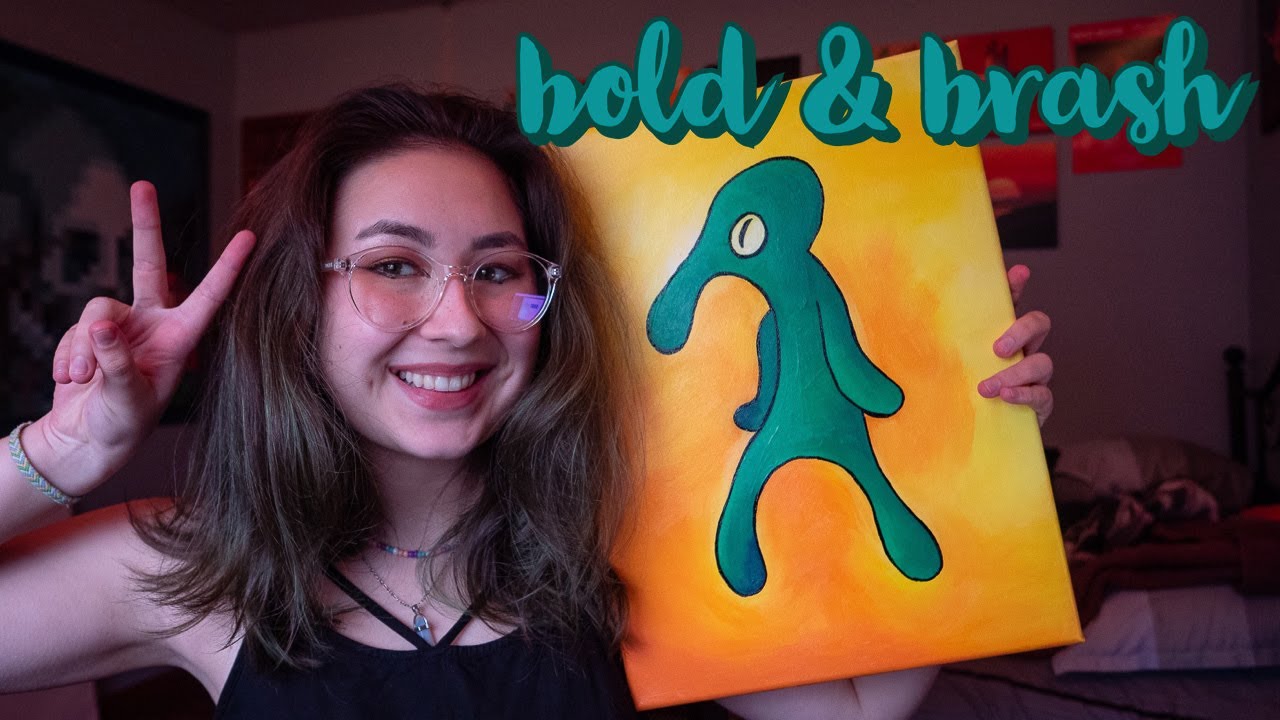 Making The Bold And Brash Painting From Spongebob YouTube Maxresdefault