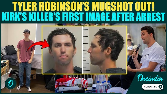 Charlie Kirk’s Killer, Tyler Robinson’s Mugshot Released | FBI Confirms He Confessed to the Killing
