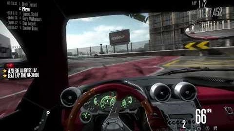 Need For Speed SHIFT Demo - Pagani Zonda F on London Track