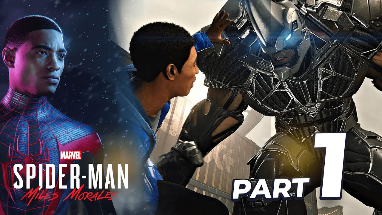 Marvel Spider Man Miles Morales | Part 1 - The Rhino | Full Gameplay ...