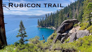 TAHOE's Rubicon Trail. DL Bliss closure creates a special opportunity. 7/23/23.