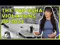 Top 10 osha violations of 2023  and how to prevent similar citations