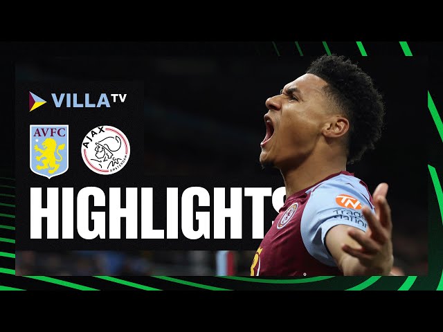 HIGHLIGHTS | Aston Villa 4-0 Ajax