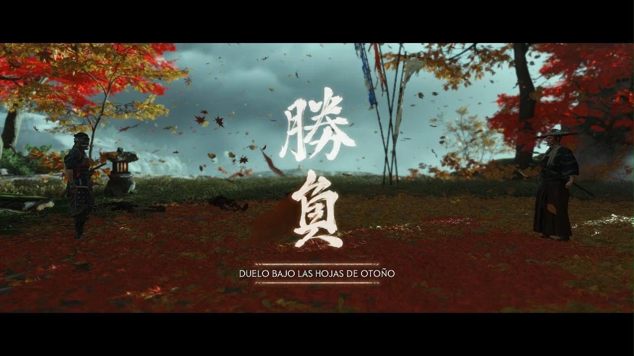 Ghost of Tsushima Duelo bajo las hojas de otoño YouTube