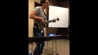 Bass Jam: Norm Stockton plays &quot;But I Play One On TV&quot; in NY