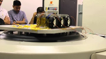Remote Sensing Satellite Component Vibration Testing on Shaker Table