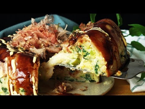 お誕生日にもらったら微妙 ふっくらお好み焼きケーキ Youtube