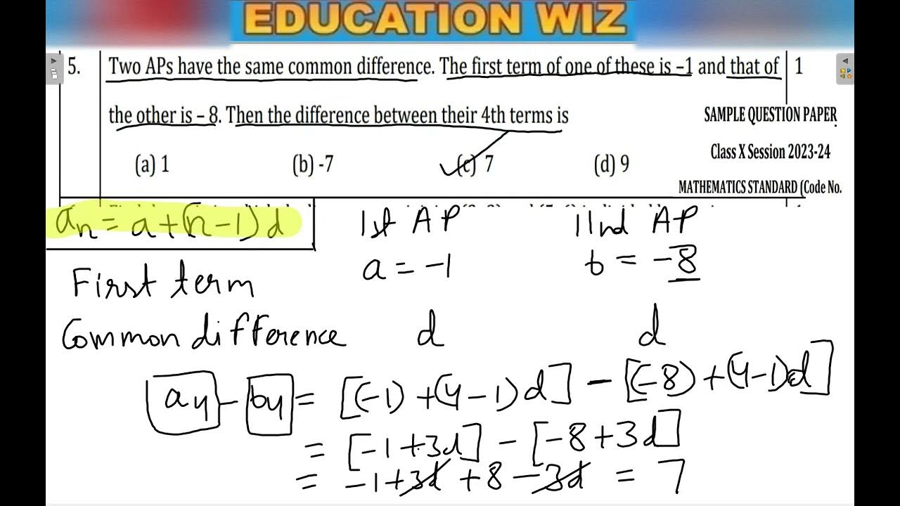 two-aps-have-the-same-common-difference-the-first-term-of-one-of-these