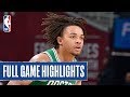 CELTICS at CAVALIERS | Carsen Edwards CATCHES FIRE WITH 8 3PM IN 3Q | 2019 NBA Preseason