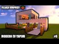 Aşırı Kolay Ev Yapımı !┇Türkçe Detaylı Anlatım ▶  Minecraft villa tarzında ev yapımı #6