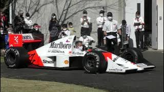 【Honda Music】Mclaren Honda MP4/5 Engine Start Up【V10】