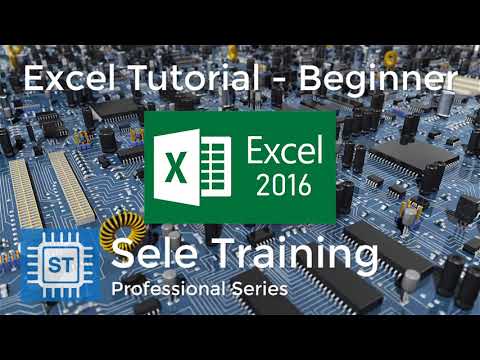 Excel Tutorial - Beginner