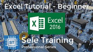 Excel Tutorial - Beginner