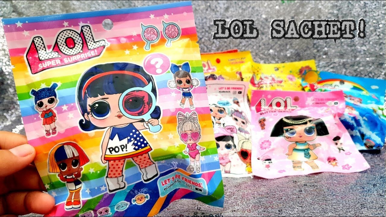 Hunting Mainan LOL Confetti Pop Series 3. Hana Beli Mainan Anak Perempuan L.O.L Surprise + Bahan Sli. 