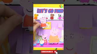 Peppa pig gameplay: Let&#39;s find US - Surprise thing waiting you - Mini game for kids