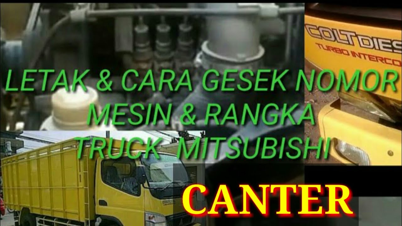 Posisi Cara Gesek Nosin Rangka Truck Mitshubisi Canter By Pasukan Online