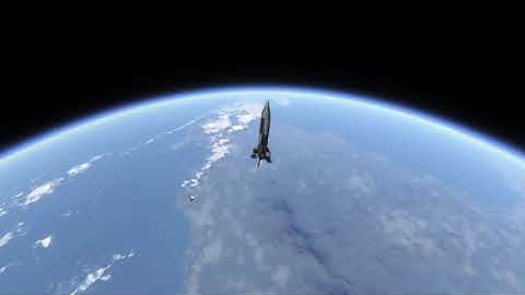 Kerbal Space Program Aggregate Rocket Cockpit Test