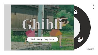 | Ghibli playlist | 시원한 풀내음, 담쟁이덩굴을 뒤집어쓴 지브리 도서관