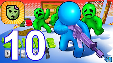 Zombie Defense - Gameplay Walkthrough Part 10 Level 143-151 Zombie Army Commander (iOS,Android)