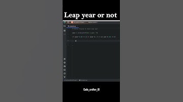 📅 Python Program to Check Leap Year | Beginner Friendly