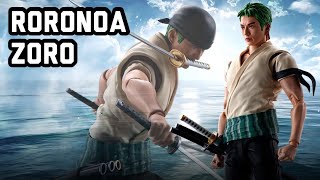 SH Figuarts One Piece Roronoa Zoro (Netflix) Action Figure Review Tamashii Nations BANDAI