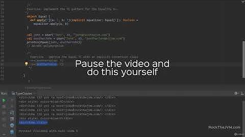 Type Classes, Part 3 #7.3 implicit