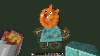 How To Draw Candy Cat in Minecraft ? | Pixel Art