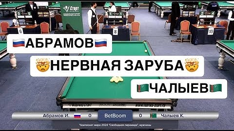 Быстрый Матч. Абрамов Иосиф - Чалыев Кадырберди. Чемпионат мира 2024 "Свободная пирамида".