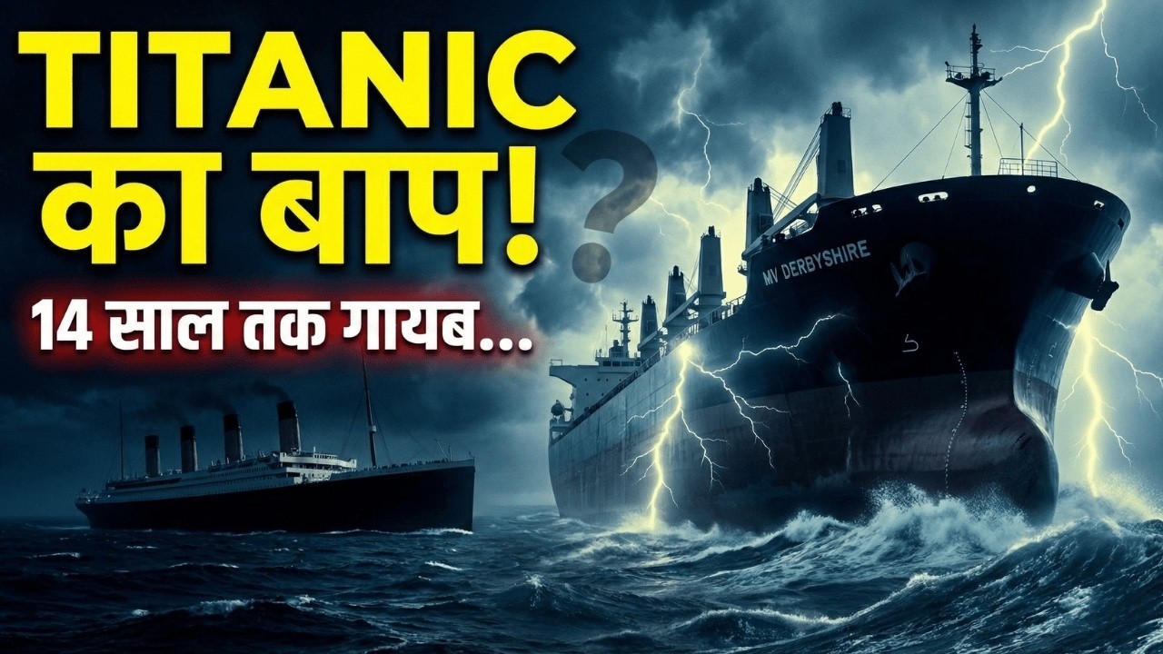 44 Logo Ki Zindagi Nigal Gayi Samudra Ne | MV Derbyshire Ki Sachchi Kahani | Dark Mystery Hindi