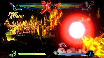 ULTIMATE MARVEL VS. CAPCOM 3 Random she hulk death combo