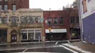 Snow in Downtown Asheville