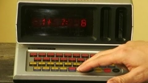 Dedicated Video Game System (1986): Talking Computron [Sears/VTel]