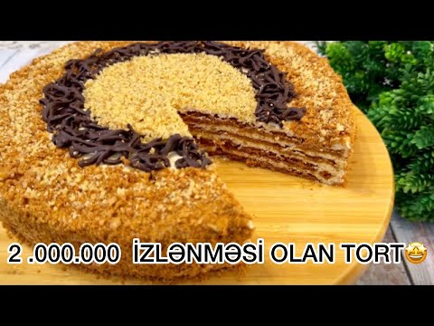 ♥️DADI KİMİ HAZIRLANMASI DA FƏRQLİ OLAN ÇOOX LƏZZƏTLİ🤌👍🏻AİLƏ TORTU🎂СЕМЕЙНЫЙ ТОРТ. ПОТРЯСАЮЩИЙ❤️