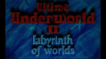 Ultima Underworld II : Labyrinth of Worlds (PC) – Introduction et écran-titre (VGA, MT-32) – 1080p