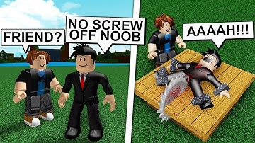 NOOB DISGUISE TROLLING He regrets being MEAN Build a Boat