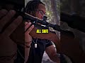 Son from Elite U.S. Sniper The Reaper Gets Shooting Lessons 🎯👀