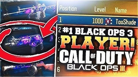 BEST BLACK OPS 3 PLAYER EVER! ( I miss this game 😩 )