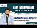 L5. Financial Management | CMA Inter Dec 25 & June 26 | By CA Siddhinath Pandey | Regular Batch #cma
