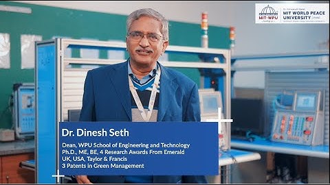Build Your Future in Engineering with Dr. Dinesh Seth at MIT-WPU