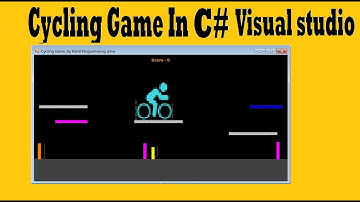 Cycling Game In C# Visual Studio By Rohit Programming zone