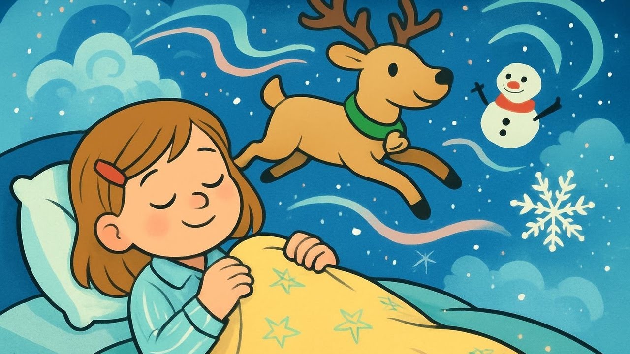 Roberta aspetta Babbo Natale 🎅 ❤️ | Ninna nanna di Natale per bambini