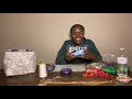 Making Waist beads using Authentic Ghana thread & Electric Bead Spinner!