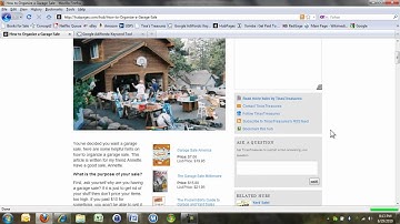 Method for Writing Articles