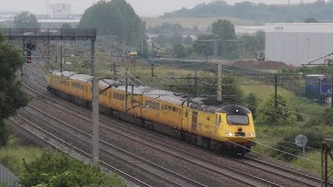 Network Rail Class 43 New Measurement Train Passing Ditton 18/06/20