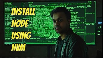 How to install node using nvm (Node version manager)
