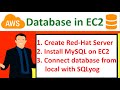 How to create MySQL Database in AWS EC2